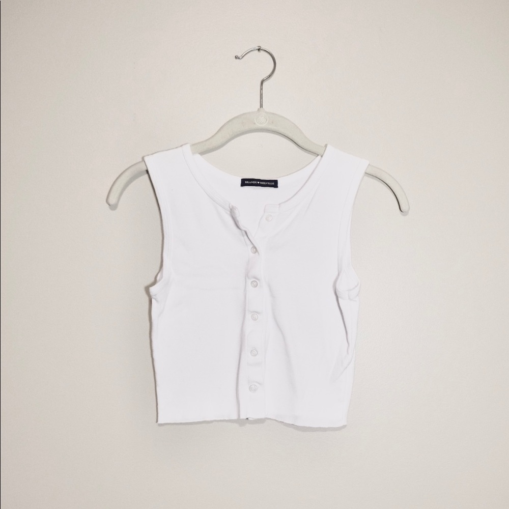Brandy Melville Button Down Tank